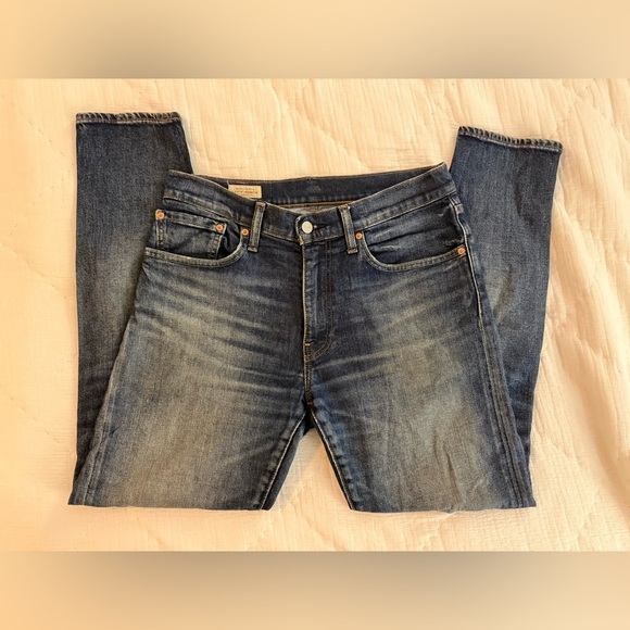 Levi’s 512 Slim Taper Premium Stretch Jeans Men’s 31x30 Dark Wash - Picture 7 of 15